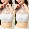 Nueva Camisa Base de Cuello Falso de Encaje, Enviado de Fábrica, Versátil y Elegante, Suéter Negro y Blanco con Top Hueco de Encaje