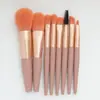 13 Conjunto de Pincéis de Maquiagem Four Seasons Green Super Macios 13 Pincel para Blush Pincel para Base Pincel para Sombra Iluminador Estoque Pronto de Fábrica