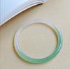 Atacado de fábrica Pulseira de calcedônia semi-aquática Banshan 6MM Cor gradiente Yuanshan daiyouqing calcedônia redonda de gelo alto pulseira