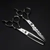 Tijeras de Peluquería Xiaolong Handle Naipson de 6.0 pulgadas, Tijeras para Cortar el Cabello, Tijeras Planas, Tijeras para Flequillo, Tijeras Deslizantes