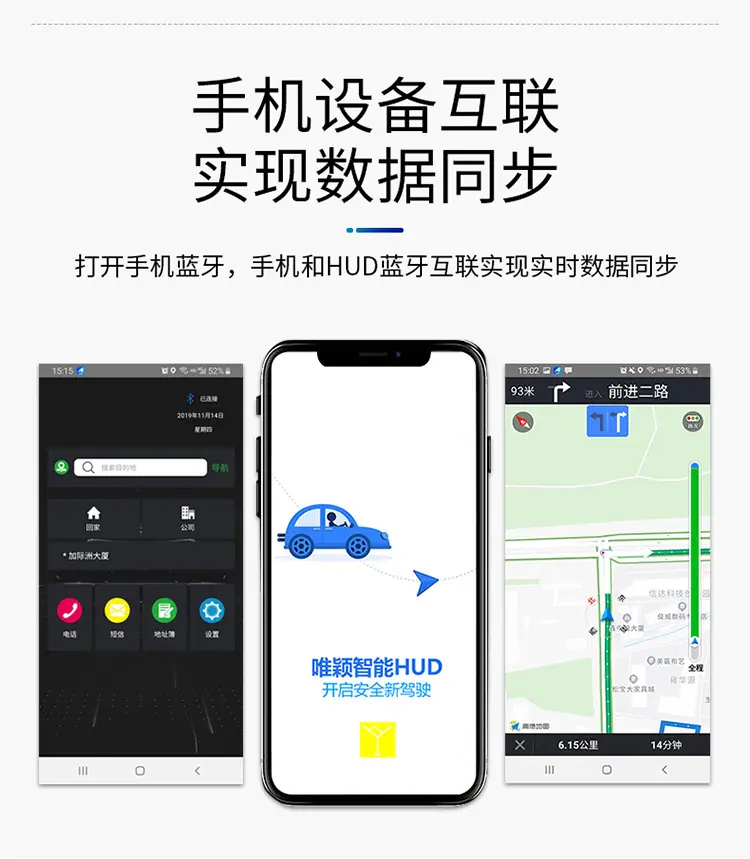 车载hud抬头显示器