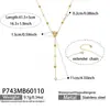 Conjunto de Joias Cruzadas Europeias e Americanas em Aço Inoxidável, Colar, Pulseira, Brincos com Cabeça de Leopardo de Ágata Estilo Retrô e Zircônia em Formato Y