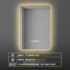 Espejo de Baño Inteligente Montado en Pared Espejo de Baño para el Hogar con Luz, Pantalla Táctil, Antivaho, Espejo Iluminado LED