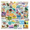 50 folhas Costa Rica adesivos de viagem ao ar livre ins adesivos bagagem notebook graffiti adesivos atacado