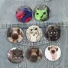 Lindos Broches de Lata com Tema de Pet, Gatos e Cachorros de Desenho Animado, Broches Criativos, Pins de Decoração Personalizados para Roupas