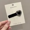 Pinza para el Cabello Retro con Flecos Accesorios para el Cabello Pinza para el Cabello Estampado de Leopardo Pinza de Pato Linda de Lana Barrette Estilo Pequeño Perfume Floral para Mujer Accesorios para el Cabello