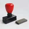 Sellos Atómicos Personalizados Rojos y Negros Ha (Incluye Almohadilla Fotosensible) Fabricante de Materiales para Sellos Elásticos