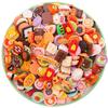 Brinquedo de Comida Simulada Pão Biscoito Cor Mista DIY Resina Acessórios de Joalheria Materiais de Brinquedo Artesanal Infantil Atacado