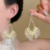 Brincos Boêmios Étnicos com Franjas Retrô para Mulheres, Design de Nicho de Alta Qualidade, Brincos Gancho de Orelha Estilo Palácio