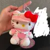 Auténtico Peluche de Dibujos Animados Sanrio Hello Kitty Bolsa Decoración Colgante Llavero Colgante