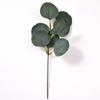 Enfeites Decorativos de Eucalipto, Folhas Artificiais de Dinheiro, Folhas Falsas de Eucalipto, Folhas de Bodhi de Alta Qualidade, Arranjo de Cena, Folhas Artificiais
