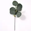 Suministro Transfronterizo de Plantas Artificiales, Hojas de Sauce Simuladas, Hojas de Eucalipto Falsas, Hojas de Sauce Decorativas, Hojas de Helecho de Tallo Único, Plantas Verdes Falsas