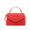 Bolsa feminina 2026 primavera novo modelo bolsa de ombro para o dia a dia, bolsa de ombro transversal com design de nicho, elegante e simples
