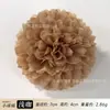 Flores de Crisântemo Bola Mil Camadas Simuladas, Crisântemo Bola de Pingue-Pongue, Flor de Grampo para Cabelo Feita à Mão DIY, Acessórios para Roupas, Caixa de Presente Dente-de-Leão