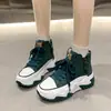 2026 Primavera/Verano Nuevo Moda Casual de Malla de Comercio Exterior Moda Versátil Zapatos Blancos Suela de Plataforma Zapatos Individuales Transfronterizo