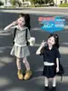 Conjunto de Ropa de Verano para Niñas, Conjunto Casual de Dos Piezas Súper Elegante y a la Moda para Niños, Moderno y Ligero para Niños Mayores
