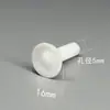 Pantalla difusora de boquilla de trompeta accesorios para máquina de recubrimiento en polvo electrostático cabezal de pistola de pulverización electrostática asiento conductor accesorios de cabezal de pistola aguja conductora