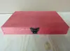 Caja de Madera Rectangular Retro Tapa abatible Almacenamiento de Escritorio Álbum de Fotos Caja de Madera Caja de Embalaje Delgada Papel A4 Venta Directa de Fábrica