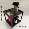 Mesa de Café para Mesa de Mahjong, Mesa de Mahjong Gruesa de Doble Capa, Mesa Auxiliar para Casa de Té, Mesa de Café para Sala de Juegos, Estante para Té, No Requiere Instalación