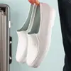 Tejido no tejidoZapatos impermeables de corte bajo, negros, resistentes al olor, casuales, antideslizantes, adecuados para negocios, trabajo y chefs