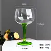 Copa de Cristal Personalizada por el Fabricante, Jarra de Cerveza Alta, Copa de Vino de Fondo Redondo, Copa Burdeos de Panza Grande, Patrón Personalizable