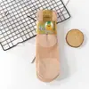 Medias de seda para mujer primavera y verano nuevas ultradelgadas de piña antideslizantes transpirables resistentes al desgaste antienganches amigables con la piel simples invisibles de seda