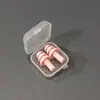 Tapones para los oídos en caja, silicona suave, tres capas, impermeables, universales para adultos y niños, equipo de natación, venta al por mayor directa de fábrica