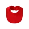 Toalla de saliva para bebé, color sólido, productos de algodón para recién nacidos, babero para bebé, comida complementaria, babero antisaliva, bolsa de arroz