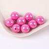 8-16mm Acrílico AB Contas Redondas Macaron Contas Coloridas DIY Telefone Móvel Cadeia Pulseira Jóias Frisado Acessórios