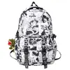 Mochila Graffiti de Gran Capacidad 2026 para Estudiantes, Viajes, Laptop, Parejas de Chicas, Bolsa para Cómics, Mochila para Estudiantes de Secundaria para Niños