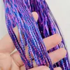 Cuerdas de Cabello Trenzadas de Colores, Bandas para el Cabello de Rastas de Siete Colores, Accesorios para el Cabello de Niños, Cuerdas para el Cabello de Rastas, Cintas Doradas