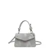 Moda de celebridad de internet personalidad simple bolso pequeño mujer 2025 primavera nuevo versátil ins bolso de hombro cruzado bolso cuadrado pequeño