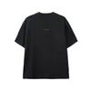 APO Roupa Masculina Transfronteiriça Bloco de Cores Bordado Manga Curta Camiseta Masculina Verão Alto Padrão Solta Versátil Gola Redonda Casual Top