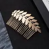 Diadema de Moda Más Vendida de Amazon, Juego de Pendientes y Pulsera, Diadema de Hojas, Exquisitos Accesorios para el Cabello de Novia Europeos y Americanos para Mujer