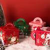 Caixa de Maçã de Natal Atacado Caixa de Embalagem para Véspera de Natal Caixa de Presente Caixa de Embalagem de Doces Caixa de Presente de Natal Desenho Animado Caixa Surpresa