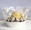 Exportação bolo de casamento borda de papel sobremesa mesa oco festa de aniversário pássaro do amor copo de papel suporte de papel renda atacado