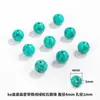 Contas Soltas de Turquesa Sintética Acessórios para Joias DIY Contas Redondas Estrela e Lua Acessórios Bodhi Pulseira de Porcelana de Alta Densidade Contas para Atacado