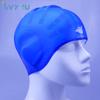 Touca de natação profissional de silicone para proteção auricular masculina e feminina, tamanho grande, à prova d'água, não aperta, para cabelos longos, equipamento de proteção auricular, atacado de fábrica