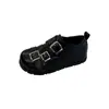 Mocasines de cuero para mujer, estilo británico, que aumentan la altura, piel genuina, colección otoño 2026, versátiles zapatos slip-on con estampado de leopardo