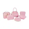 Bolsa de Viagem de Couro RPET Transfronteiriça, Necessaire de Couro Fashion, Necessaire de Couro PU Tendência Nacional Bolinho, Fábrica Personalizada