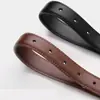 Cinturón de Mujer Piel Genuina Más Fácil de Combinar Cinturón para Jeans Negro Moda Estilo Coreano Cinturón Decorativo para Mujer Alta Calidad Nuevo Estilo 2025