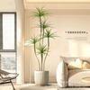 Planta Verde de Simulación Madera Milenaria Planta Falsa Lujo Ligero de Gama Alta Decoración de Interiores Árbol Sala de Estar Grande en Maceta Adornos de Piso