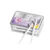 Cepillo de dientes con microesferas desechable limpieza aliento eliminación de manchas de comida viaje citas portátil cepillo de lengua después de comer herramienta de limpieza bucal