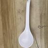 Direto da fábrica simples branco puro cerâmica colher de mesa doméstica pequena colher de arroz colher colher de beber colher de alta resistência
