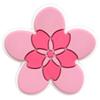 Nueva serie Sakura de zapatos con flores, hebillas decorativas de PVC, goma suave, accesorios decorativos personalizados, adornos para zapatos.