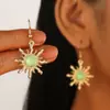 Pendientes Colgantes de Sol Bohemio para Mujer, Joyería de Alta Gama, Elegante y Única