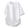 Nova Camiseta Masculina de Manga Curta para o Verão 2026, Camiseta Masculina Fashion com Gola Redonda, Camiseta Esportiva Masculina, Casual, Leve, Respirável, Camiseta Fitness