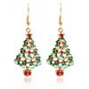 Conjunto de Natal Venda Direta da Fábrica Brincos Aliexpress Enfeites de Natal Brincos Pendentes de Árvore de Natal