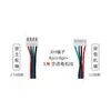 Acessórios para placa-mãe Leji placa de controle principal cabo do motor espaçamento XH2.54 terminal branco 4-6 pinos 1m 2m