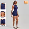 Mono de Yoga sin Mangas Transfronterizo con Espalda Descubierta, Almohadillas de Pecho Desmontables y Diseño de Glúteo de Durazno Yl075
